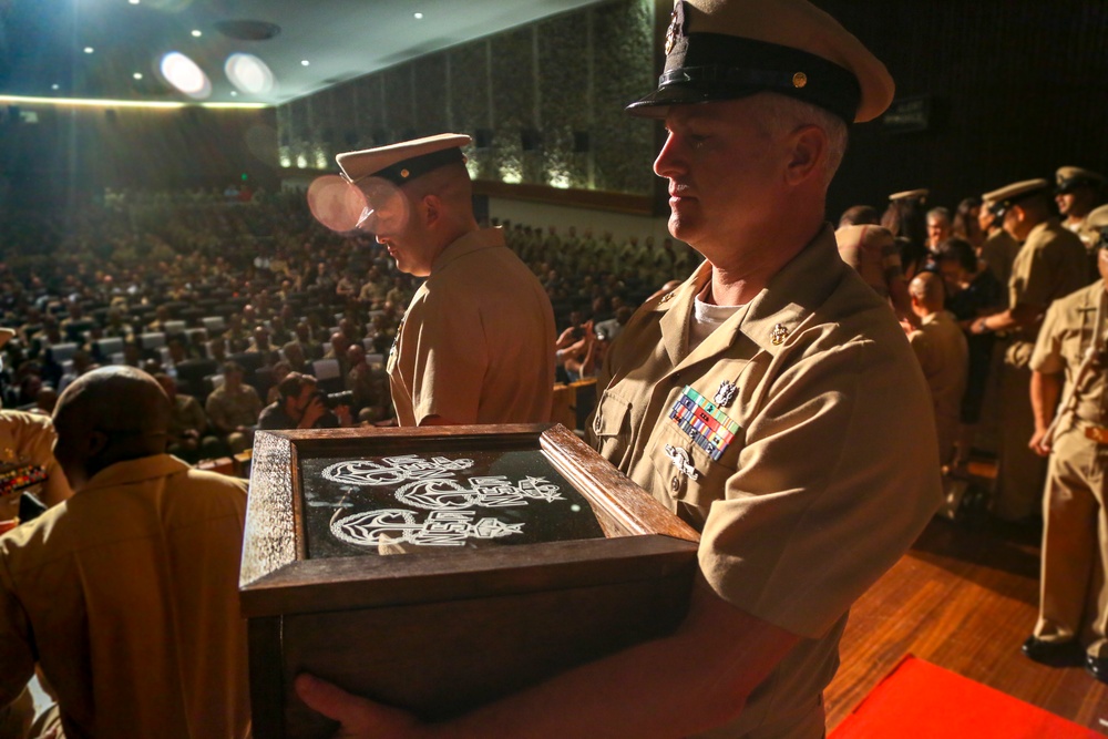 The Navy's Newest Chief Petty Officers in Okinawa, Japan