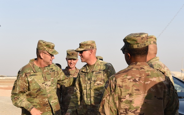 ARCENT Commanding General visits 4-3 ADA
