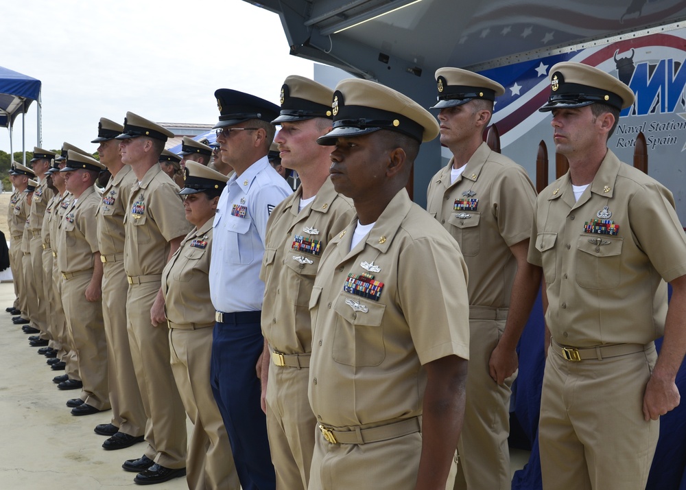 NAVSTA Rota Holds Chief Pinning Ceremony