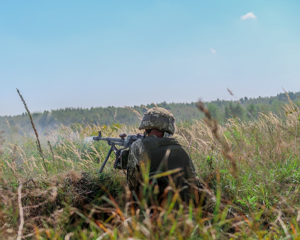 10th Mountain Assault Brigade Infantry Live Fire