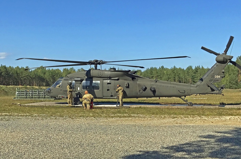 1CAB Conducts Forward Arming and Refueling Point Operations in Support of Saber Junction 19