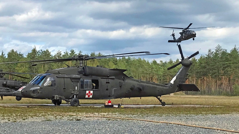 1CAB Conducts Forward Arming and Refueling Point Operations in Support of Saber Junction 19