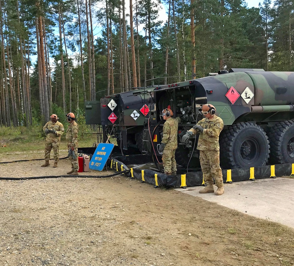1CAB Conducts Forward Arming and Refueling Point Operations in Support of Saber Junction 19