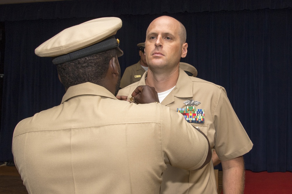 Diego Garcia Pins the Island’s Newest Chiefs