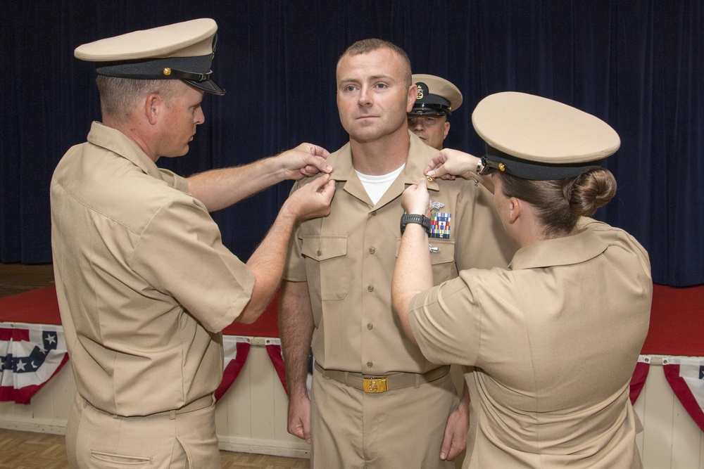 Diego Garcia Pins the Island’s Newest Chiefs