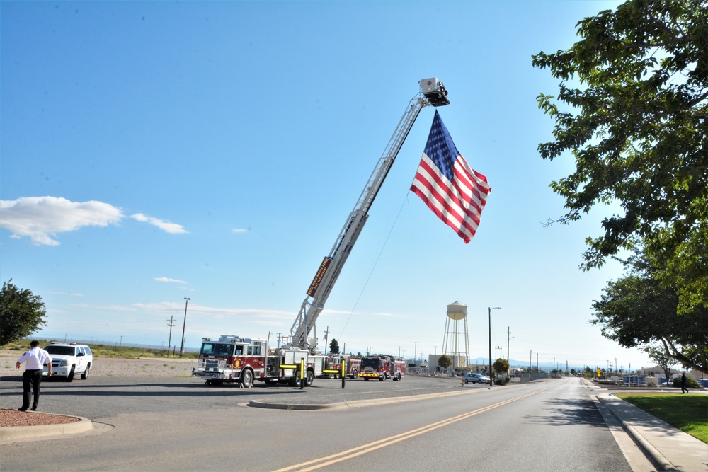 WSMR honors the first responders and those lost on Sept. 11