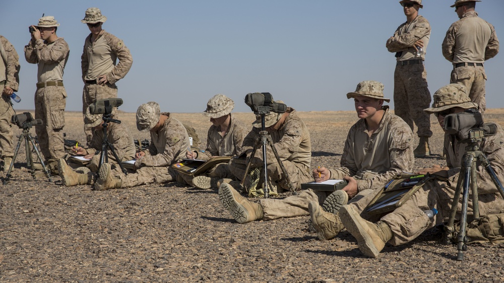 Range preparation in Wadi Shadiya