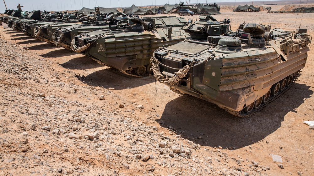 Range preparation in Wadi Shadiya