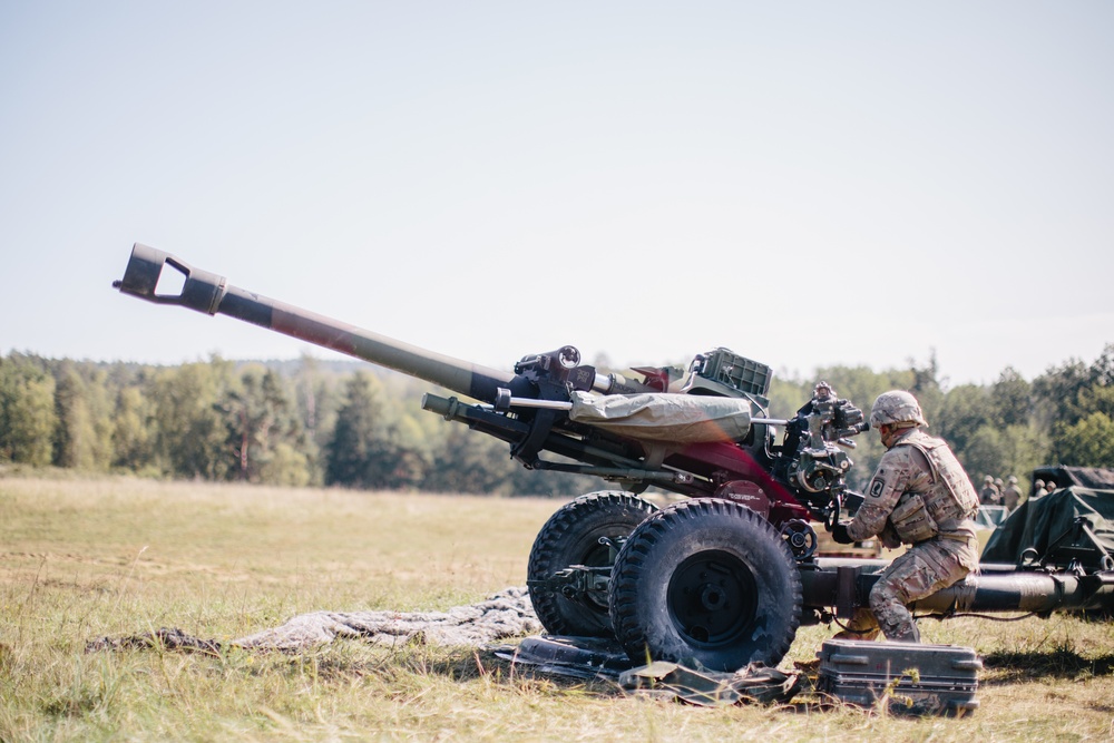 Preparing the Artillery