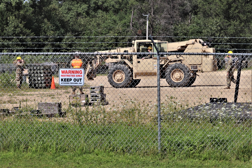 89B Ammunition Supply Course students complete field work at Fort McCoy