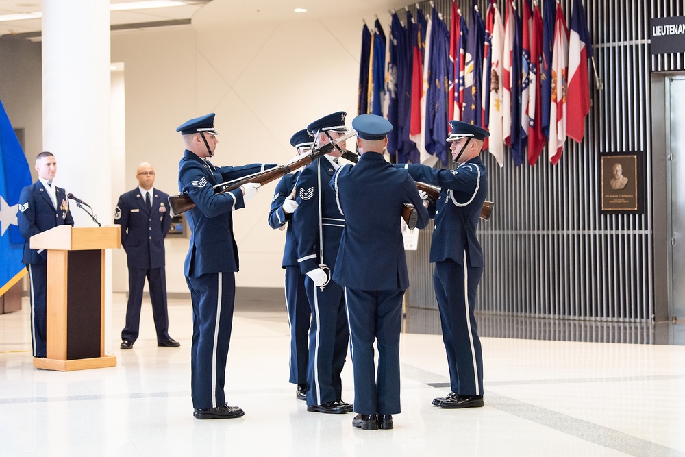 72nd Air Force Birthday Celebration.MC: Major McCauley and MSgt Young;Host: Mr. Vayl Oxford;Invocation: Chaplain Wichman;Keynote Speaker: Major General Ricky N. Rudd, USAF Commander Air Force District of Washington.DLA Cafeteria, Fort Belvoir Virgini