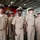 The aircraft carrier USS John C. Stennis (CVN 74) hosts a chief petty officer pinning ceremony