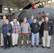Navy veteran, Galaxy Community Council, Faith United Methodist Church tour 104th Fighter Wing