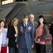 Navy veteran, Galaxy Community Council, Faith United Methodist Church tour 104th Fighter Wing