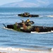 US Marines conduct ship-to-shore movement with Amphibious Assault Vehicles during UNITAS LX
