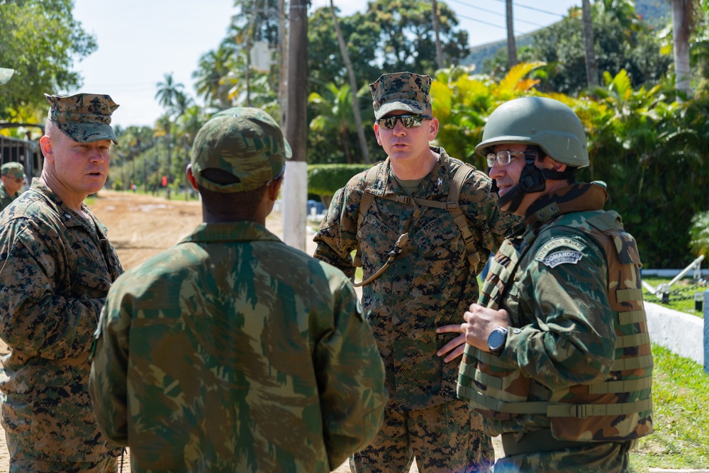 US Marines, Brazilian officers discuss UNITAS LX strategy