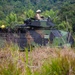 US Marine provides security for the safe delivery of humanitarian aid during training exercise in Brazil