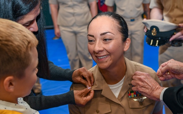 Naval Station Everett Holds Chief Pinning Ceremony