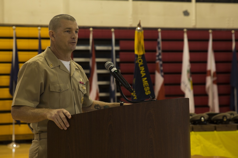 Moving forward: Chief Petty Officer Pinning Ceremony