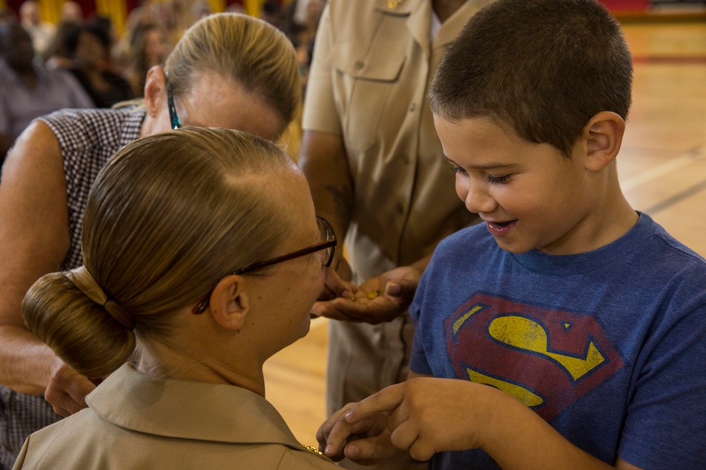 Moving forward: Chief Petty Officer Pinning Ceremony