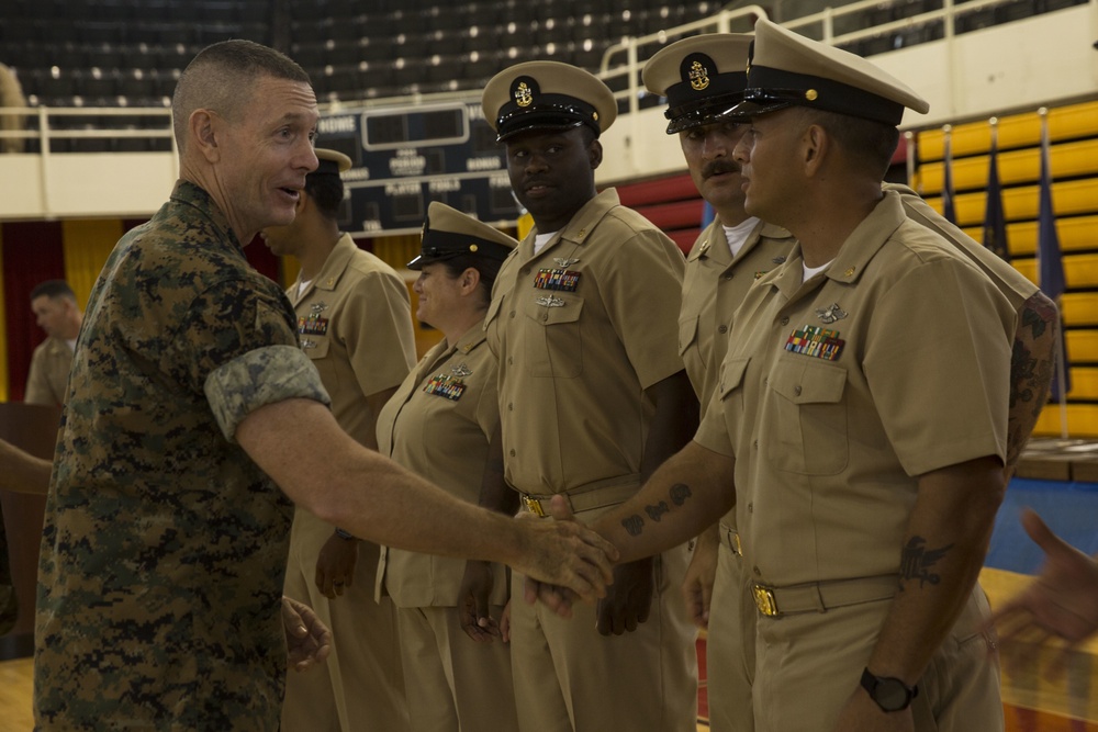 Moving forward: Chief Petty Officer Pinning Ceremony