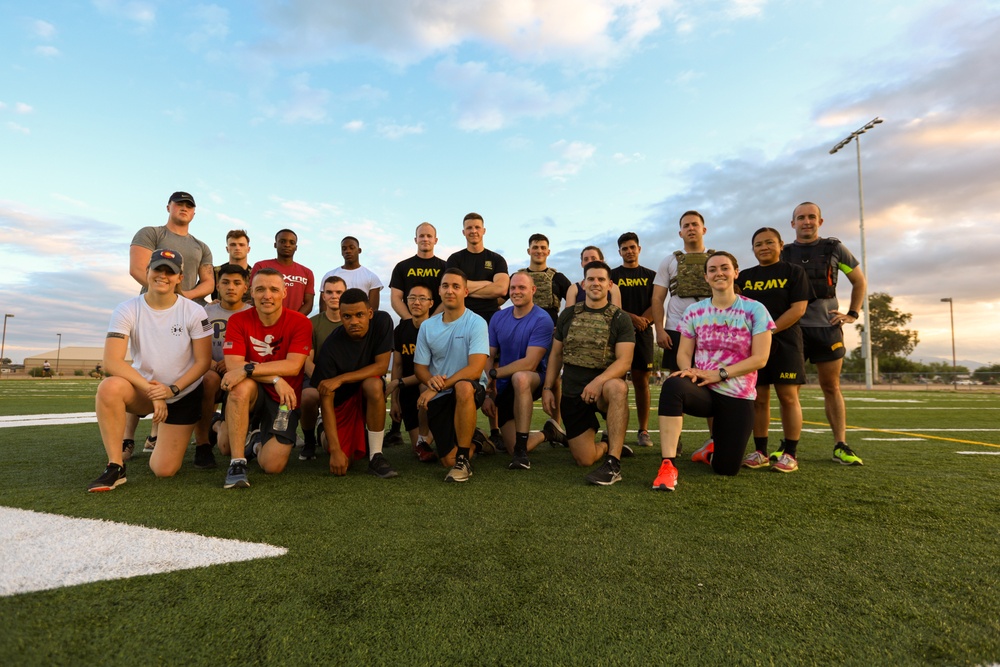 TF Patriot Soldiers conduct 9/11 memorial PRT session
