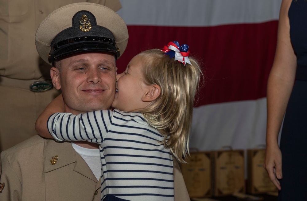 Nimitz Holds Chief Petty Officer Pinning Ceremony
