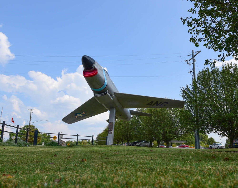 F-86L Sabre Jet at Berry Field Air National Guard Base