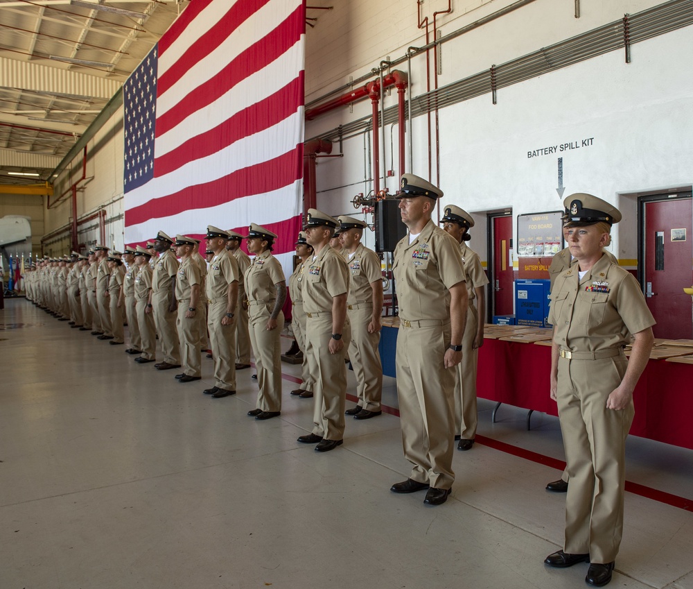 Naval Mobile Construction Battalion 5 Chief Petty Officer Pinning