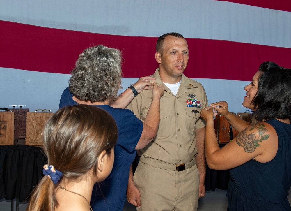 Naval Mobile Construction Battalion 5 Chief Petty Officer Pinning