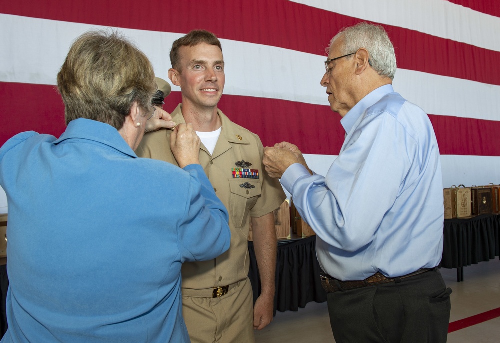 Naval Mobile Construction Battalion 5 Chief Petty Officer Pinning