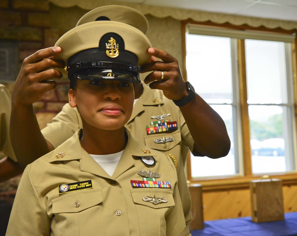 Navy Talent Acquisition Group (NTAG) Pittsburgh Chief Pinning Ceremony