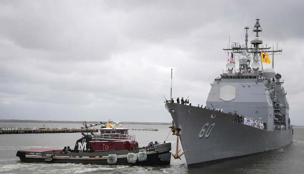 Normandy Departs for Deployment