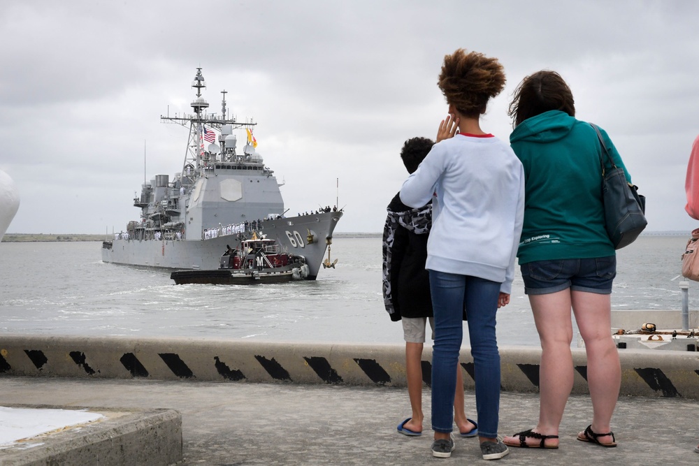 Normandy Departs for Deployment