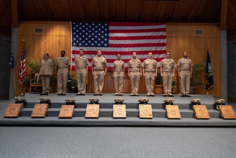 Naval Base Kitsap-Bangor Holds Chief Pinning Ceremony