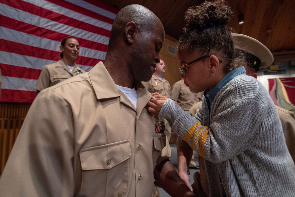 Naval Base Kitsap-Bangor Holds Chief Pinning Ceremony