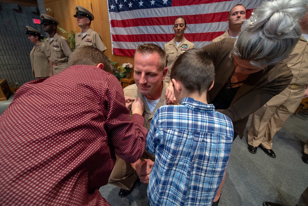 Naval Base Kitsap-Bangor Holds Chief Pinning Ceremony