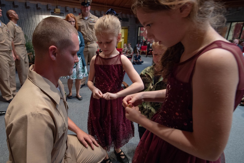 Naval Base Kitsap-Bangor Holds Chief Pinning Ceremony