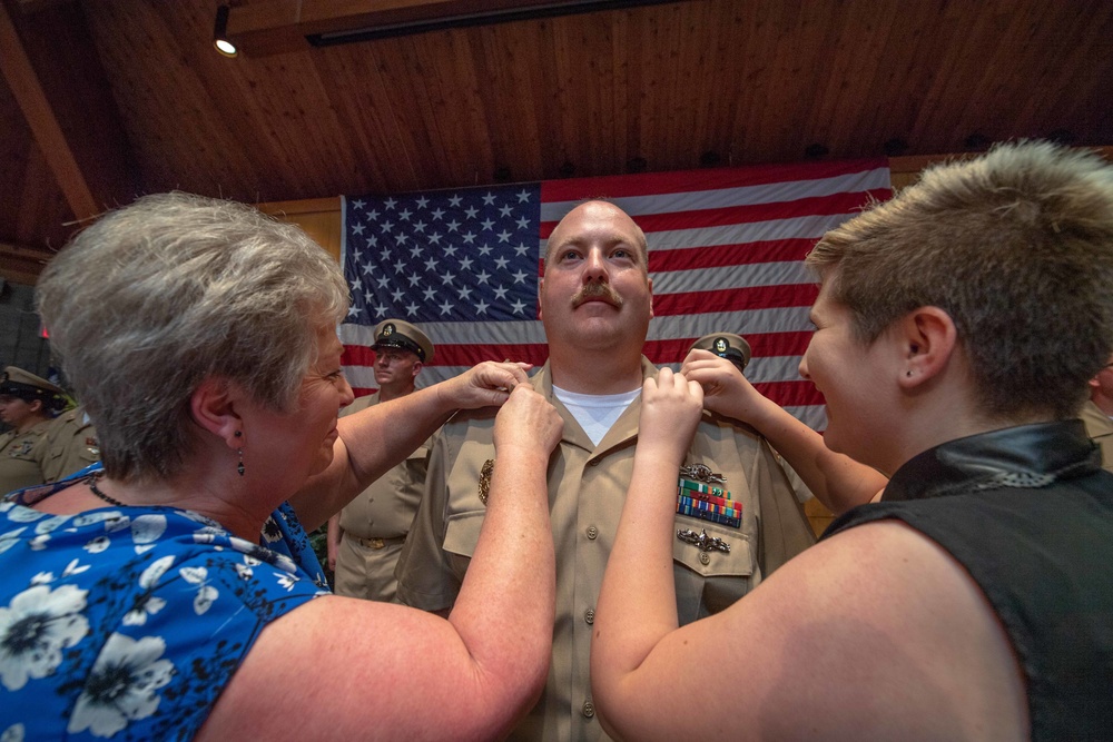 Naval Base Kitsap-Bangor Holds Chief Pinning Ceremony