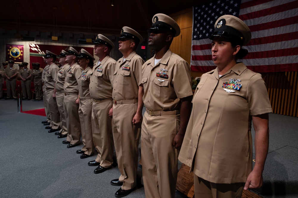 Naval Base Kitsap-Bangor Holds Chief Pinning Ceremony