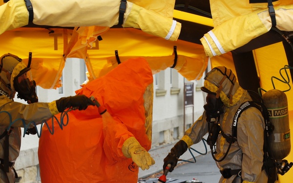 773rd Civil Support Team Soldiers train with German partners