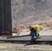 Army Corps of Engineers contractors make progress on border barrier near El Centro
