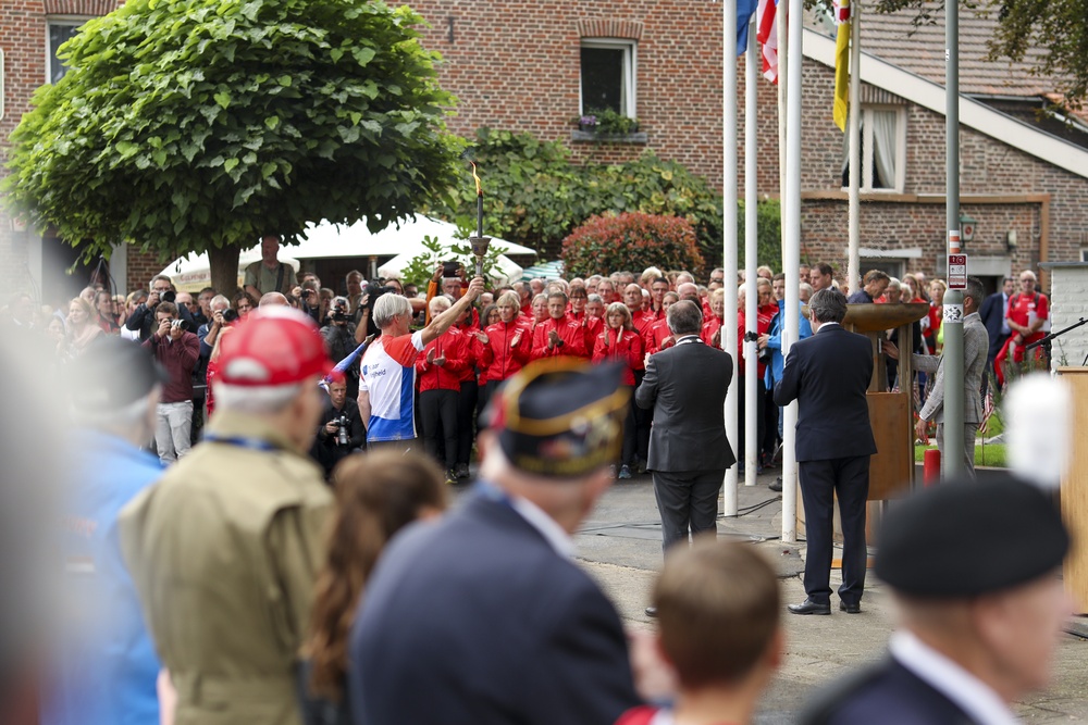 WWII veterans with the 30th Infantry Division visit the Netherlands