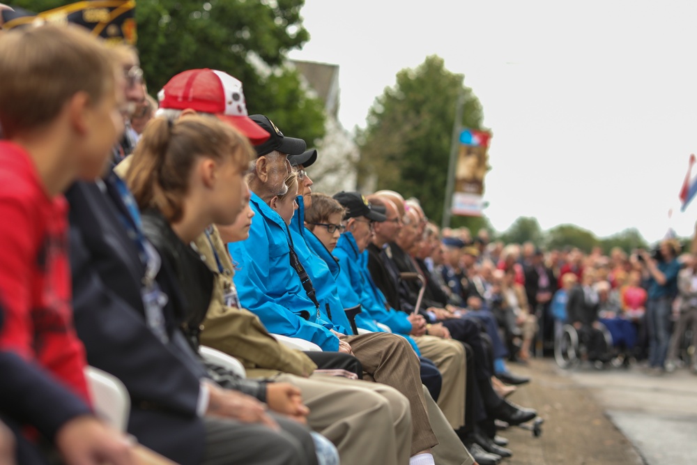 WWII veterans with the 30th Infantry Division visit the Netherlands