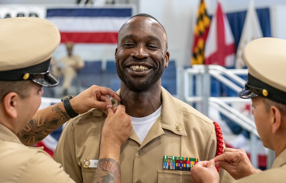 Recruit Training Command CPO Pinning Ceremony