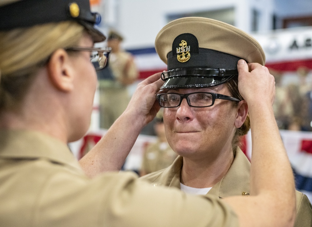 Recruit Training Command CPO Pinning Ceremony