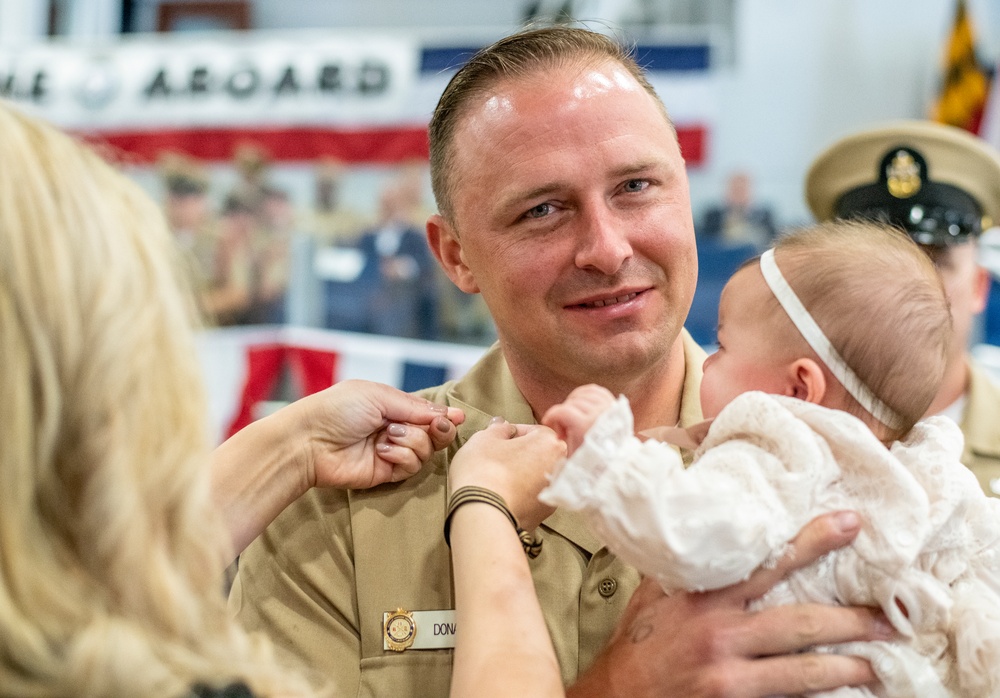 Recruit Training Command CPO Pinning Ceremony