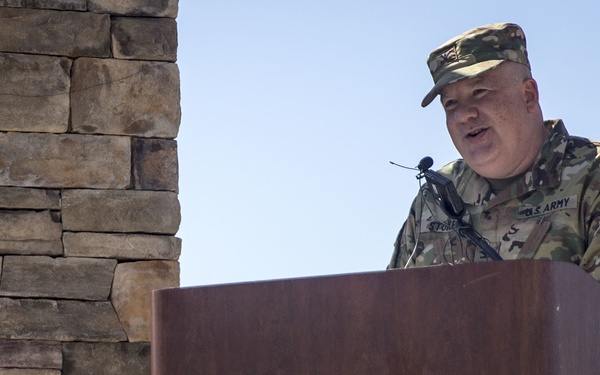 1394th TSB change of command ceremony