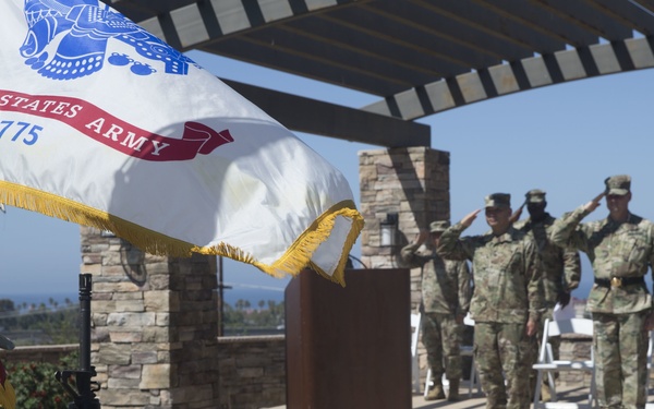 1394th TSB change of command ceremony