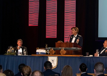 Retired Gen. Lori Robinson receives Order of the Sword